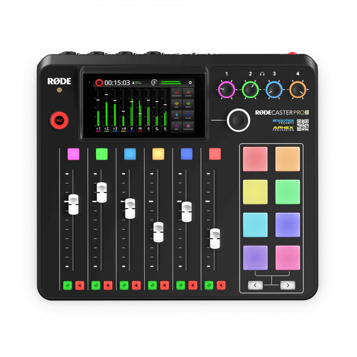 Der RØDECaster Pro II™ Podcast Production Studio