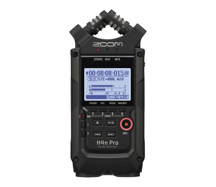 Zoom H4N Pro Black Recorder + APH4N Zubehörpaket