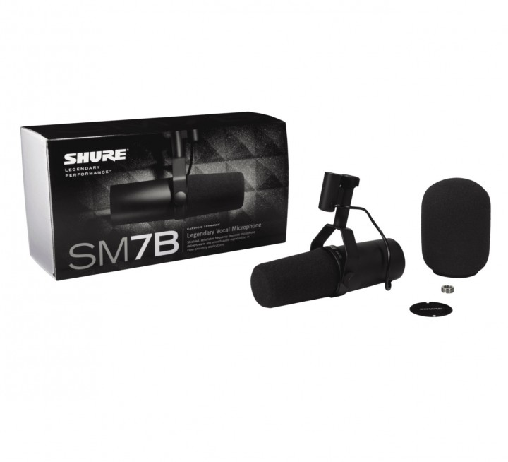 Shure SM7B Dynamisches Sprecher- & Gesangsmikrofon