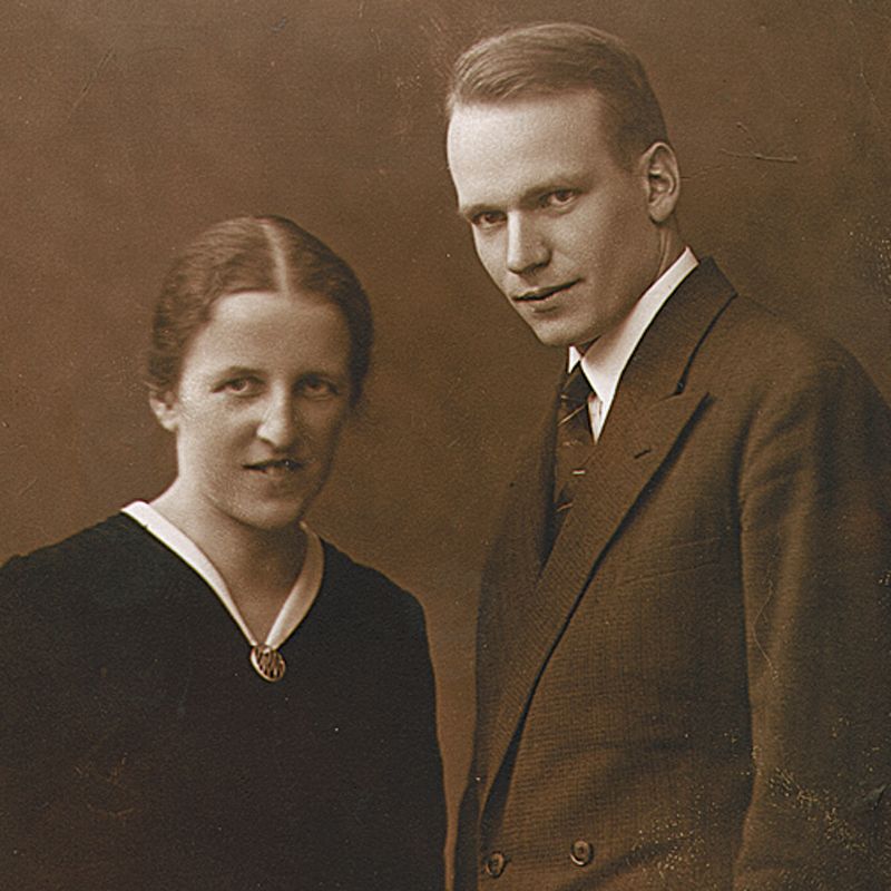 Helene und Werner Rudert