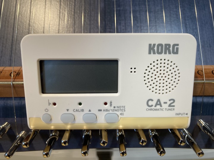 Stimmgerät Korg CA-2 inkl. Kontaktmikro 