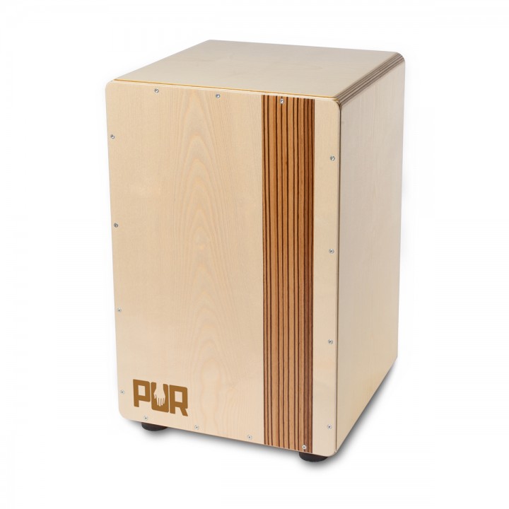 PUR Cajon PC2259 Compact QS Zebrano Front