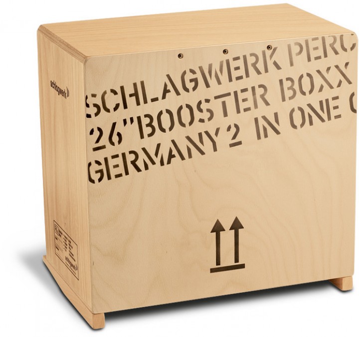 Schlagwerk Cajon Booster Box Front