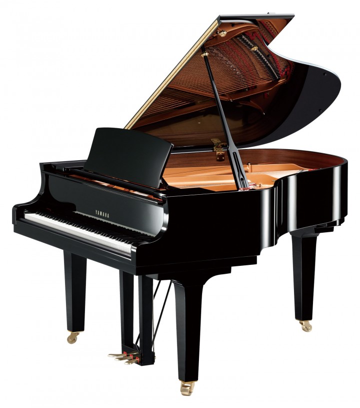 Yamaha C2X schwarz poliert