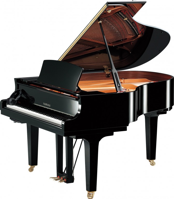 Yamaha C2X SH2 Silent schwarz poliert 