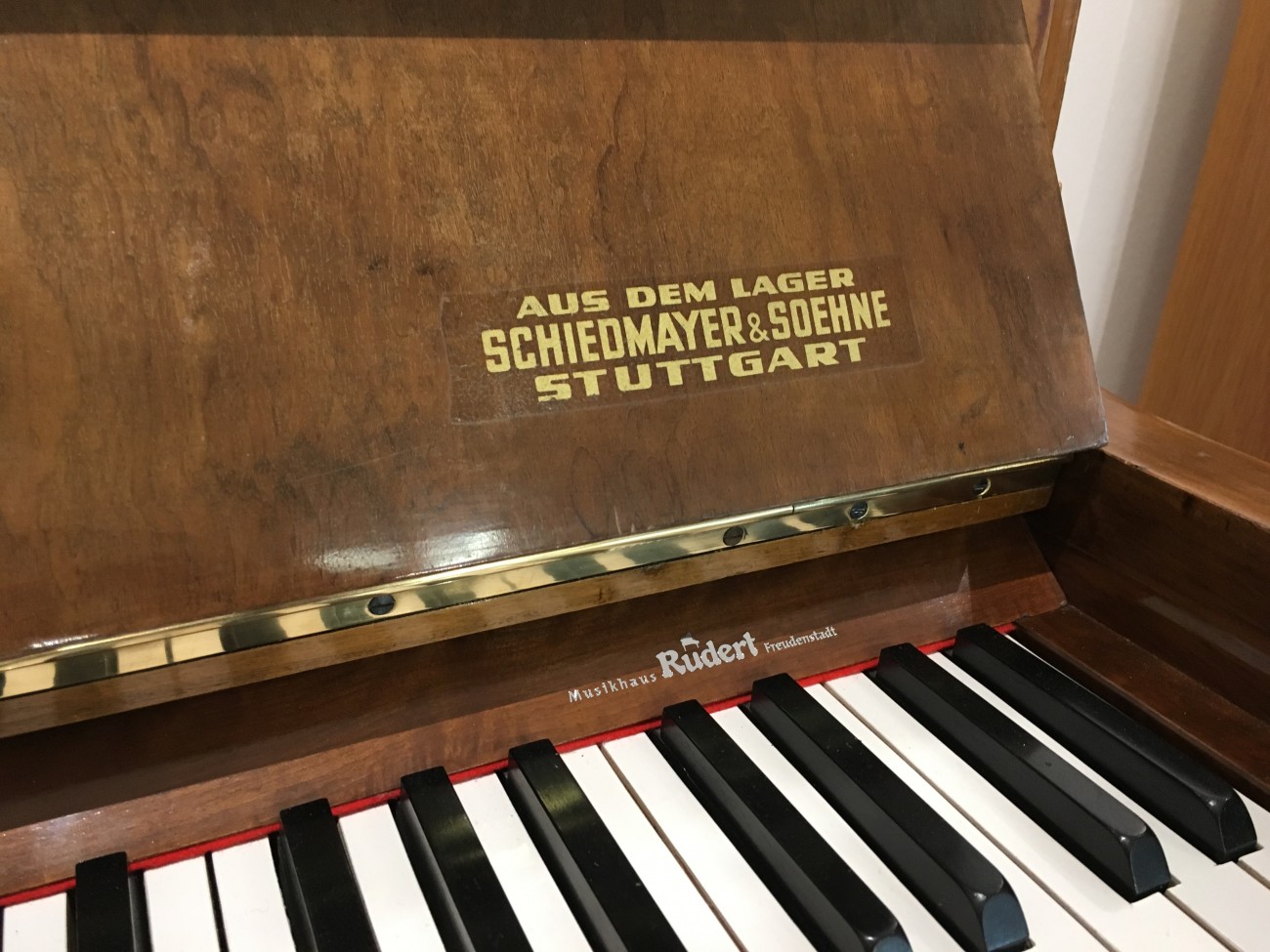 Schiedmayer & Soehne Klavier gebraucht 