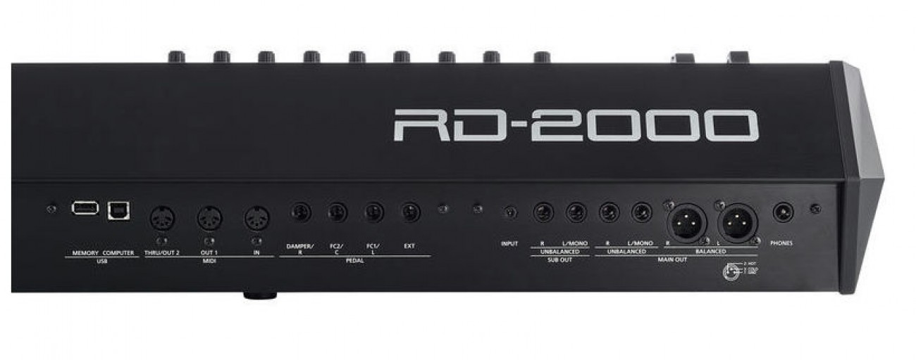 Roland RD-2000, Anschlussmöglichkeiten